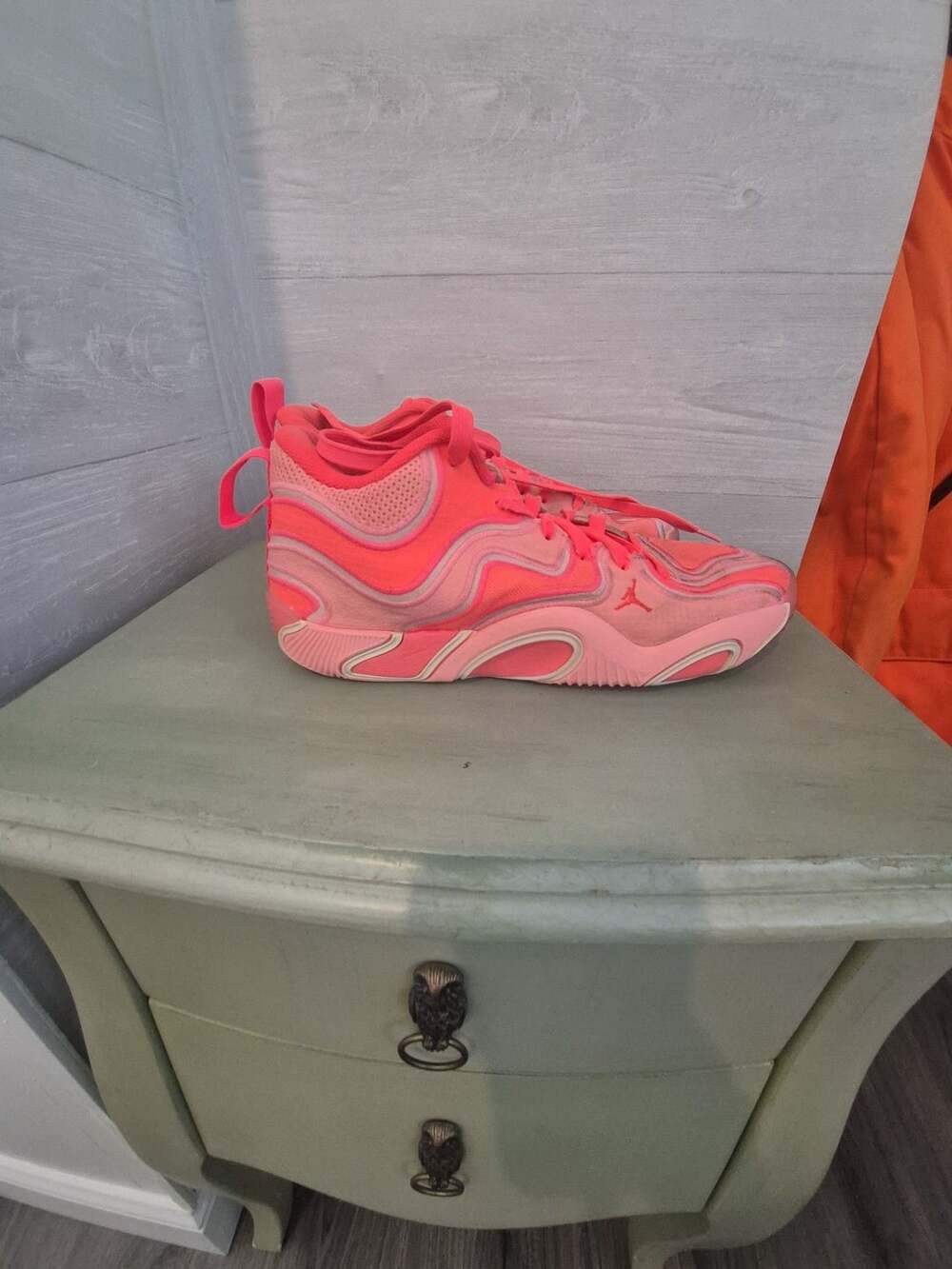 Jordan Tatum 3 Blender Basketball Shoes Pink Tint Lava Glow Hot Punch